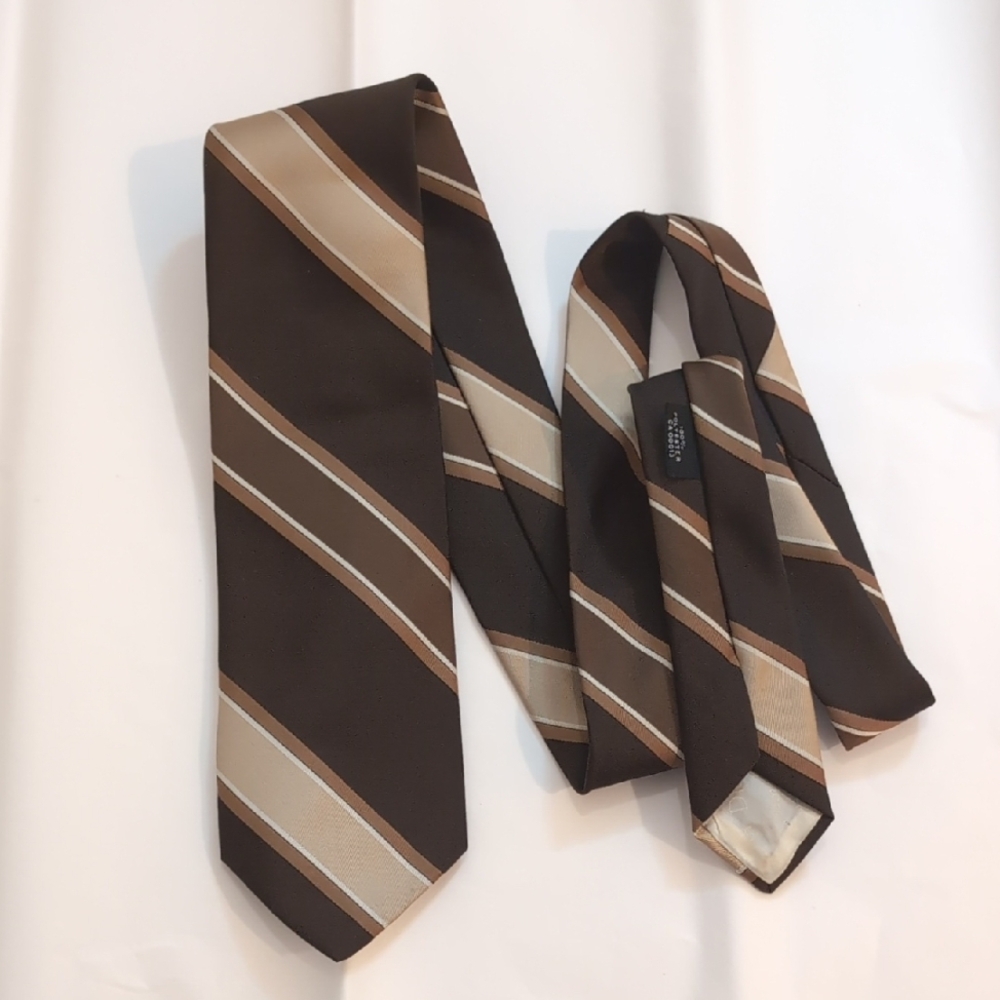 Vintage Christian Dior Striped Necktie